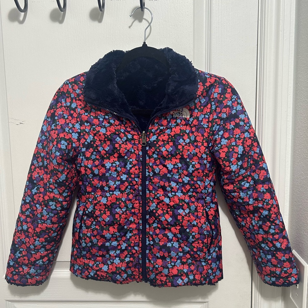 Floral Northface Reversible Jacket